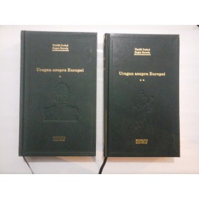  Uragan  asupra  Europei (2 volume)-  Vintila  Corbul & Eugen  Burada - colectia Adevarul 